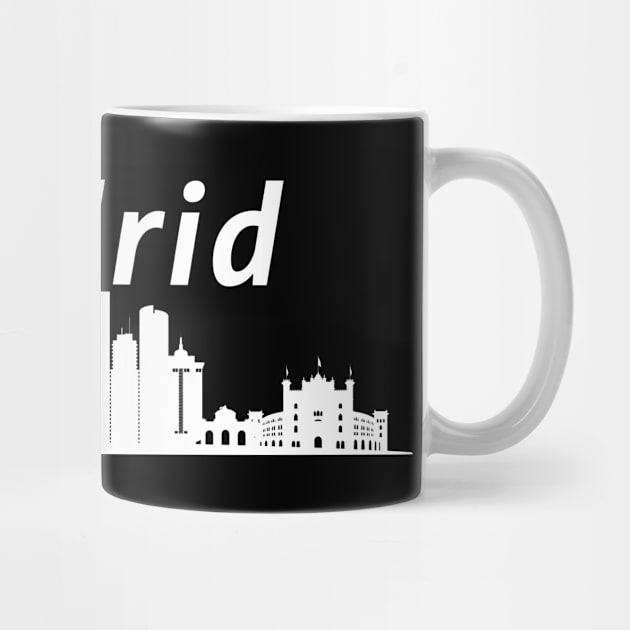 Madrid Skyline by Fantastic Store